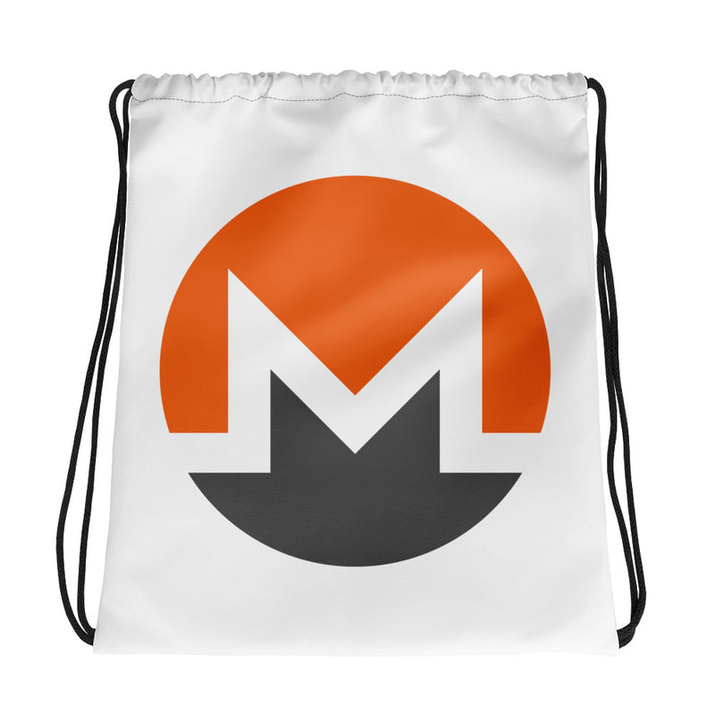 Monero (XMR) Drawstring Bag