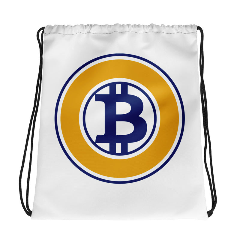 Bitcoin Gold (BTG) Drawstring Bag