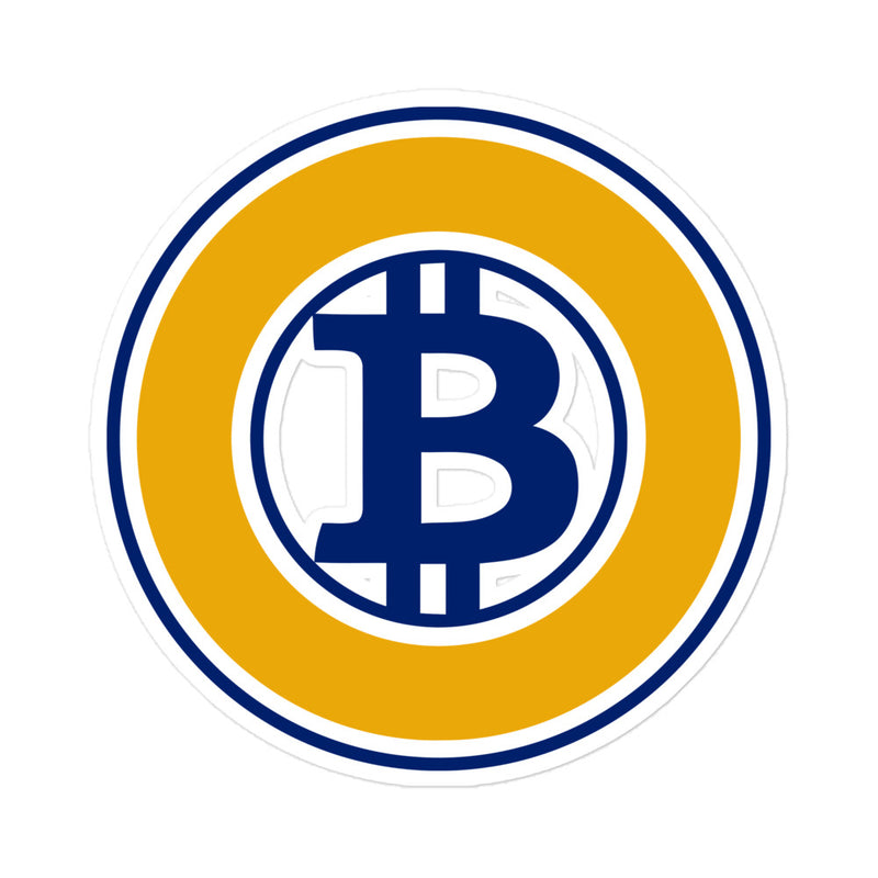 Bitcoin Gold (BTG) Sticker