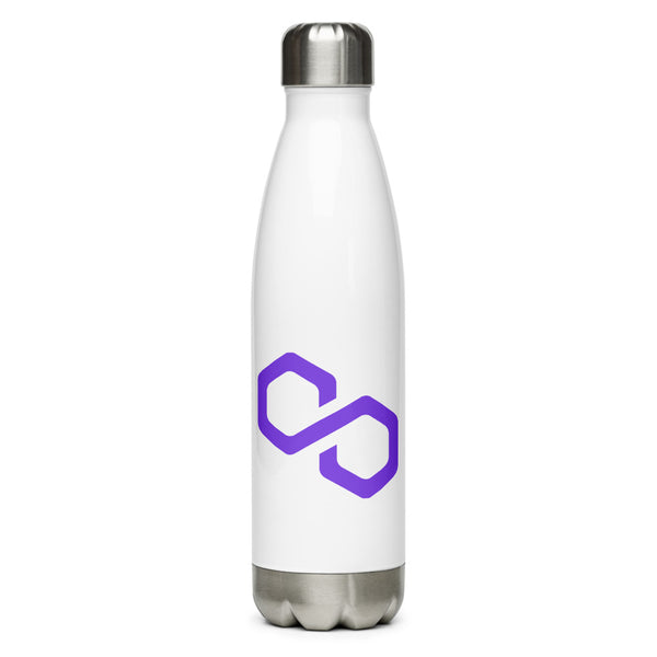 Polygon (MATIC) Stainless Steel Water Bottle
