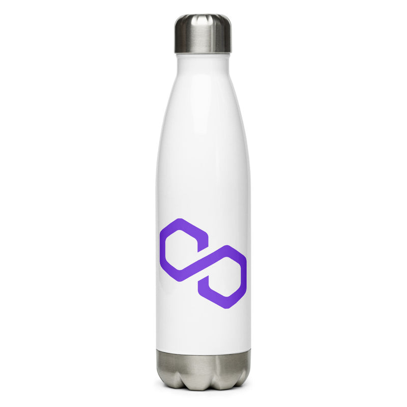 Polygon (MATIC) Stainless Steel Water Bottle