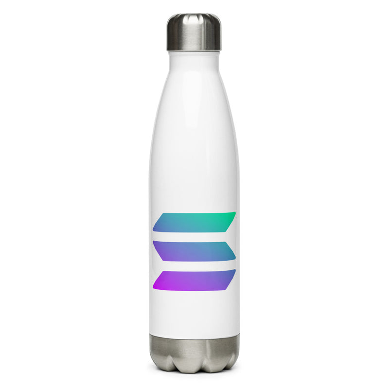 Solana (SOL) Stainless Steel Water Bottle