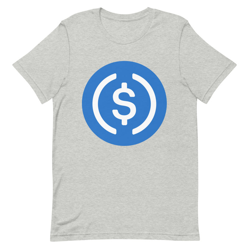 USD Coin (USDC) Short-Sleeve Unisex T-Shirt
