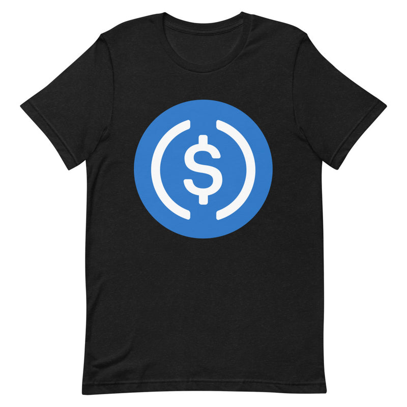 USD Coin (USDC) Short-Sleeve Unisex T-Shirt