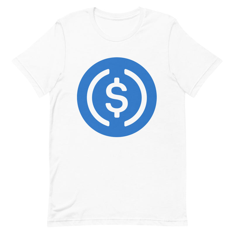 USD Coin (USDC) Short-Sleeve Unisex T-Shirt