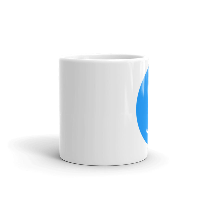 Filecoin (FIL) White Glossy Mug