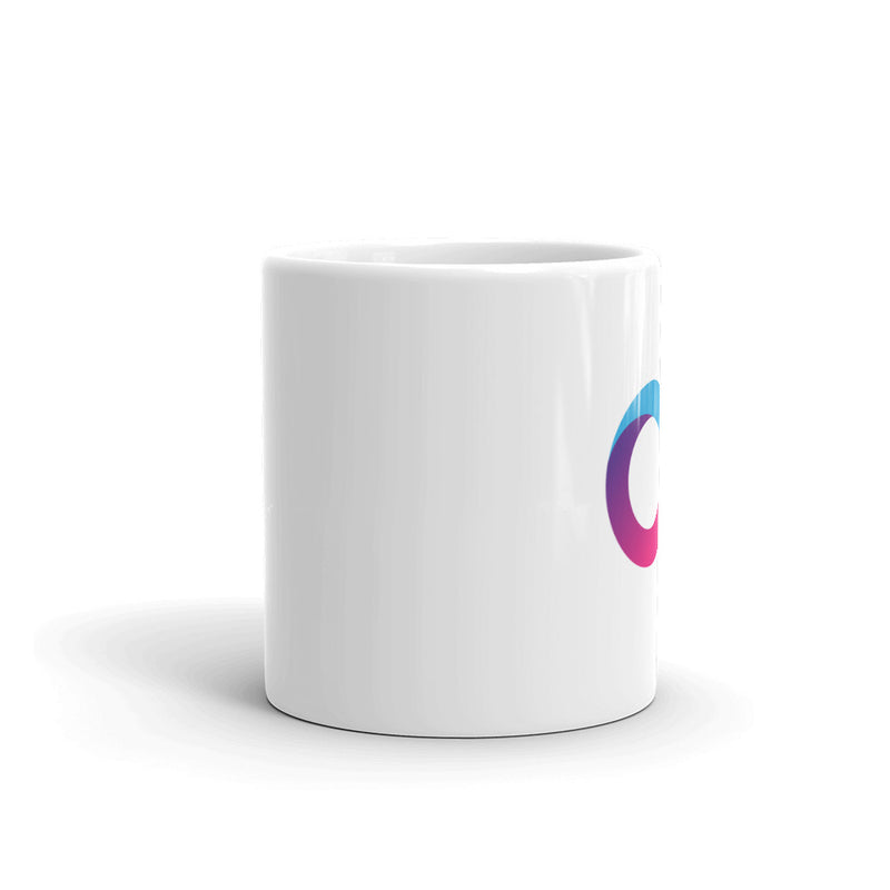 Internet Computer (ICP) White Glossy Mug