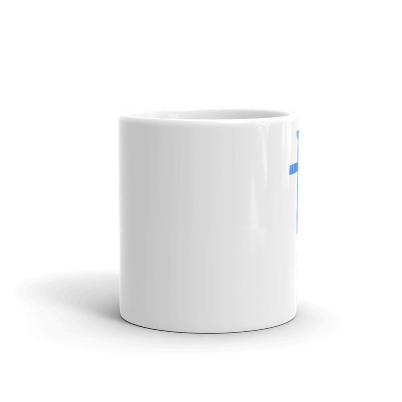 Tezos (XTZ) White Glossy Mug