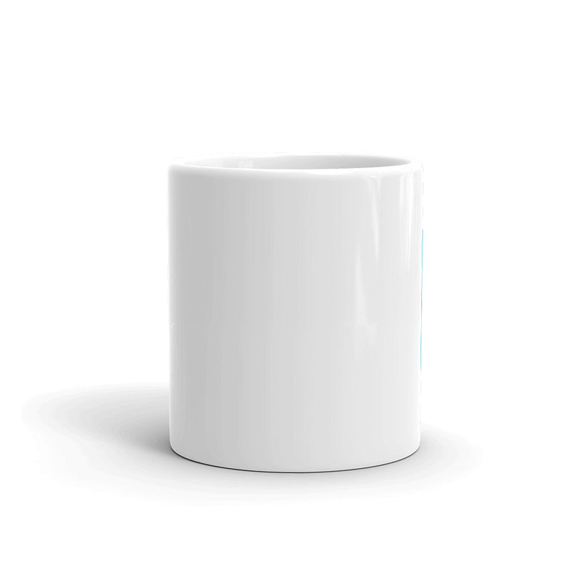 THETA (THETA) White Glossy Mug