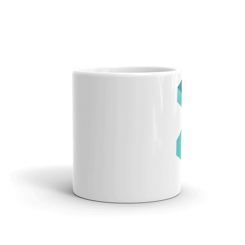Zilliqa (ZIL) White Glossy Mug