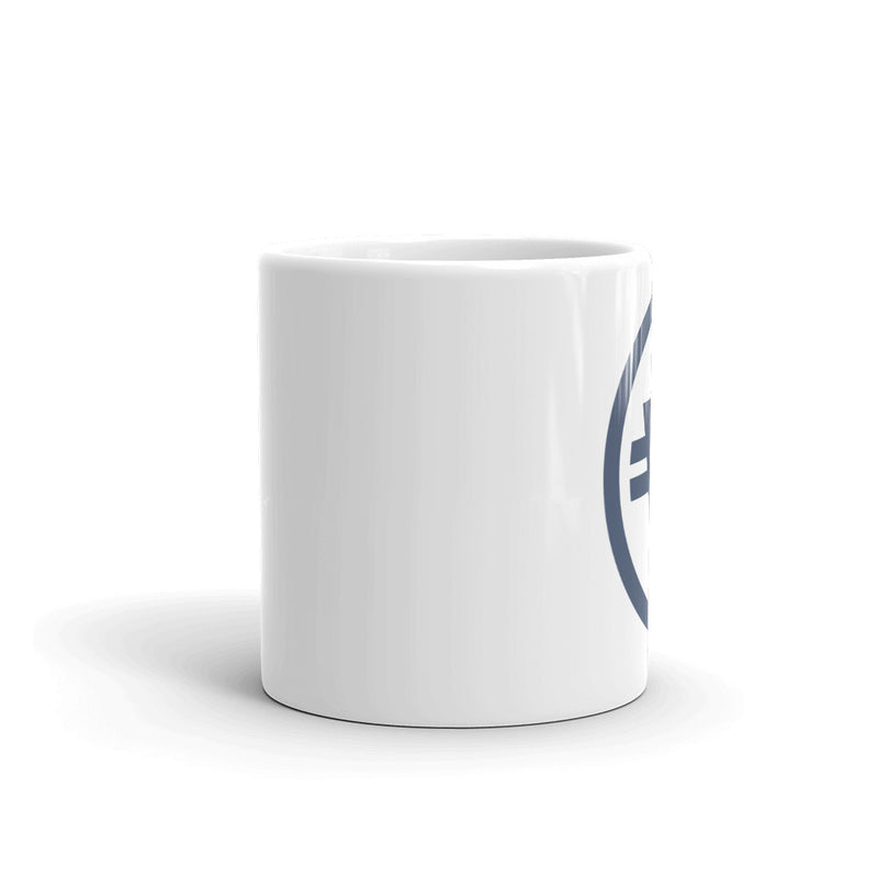 WhiteCoin (XWC) White Glossy Mug