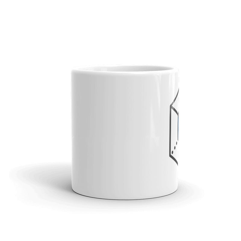 Enigma (ENG) White Glossy Mug