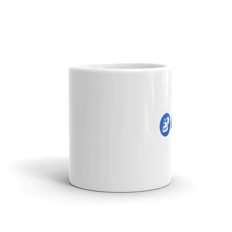 ApeCoin (APE) White Glossy Mug