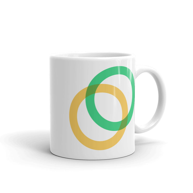 Celo (CELO) White Glossy Mug