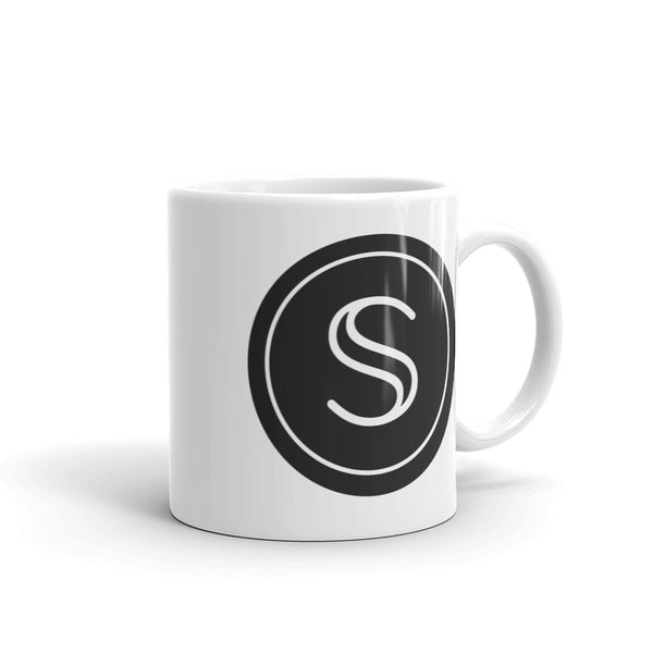 Secret (SCRT) White Glossy Mug