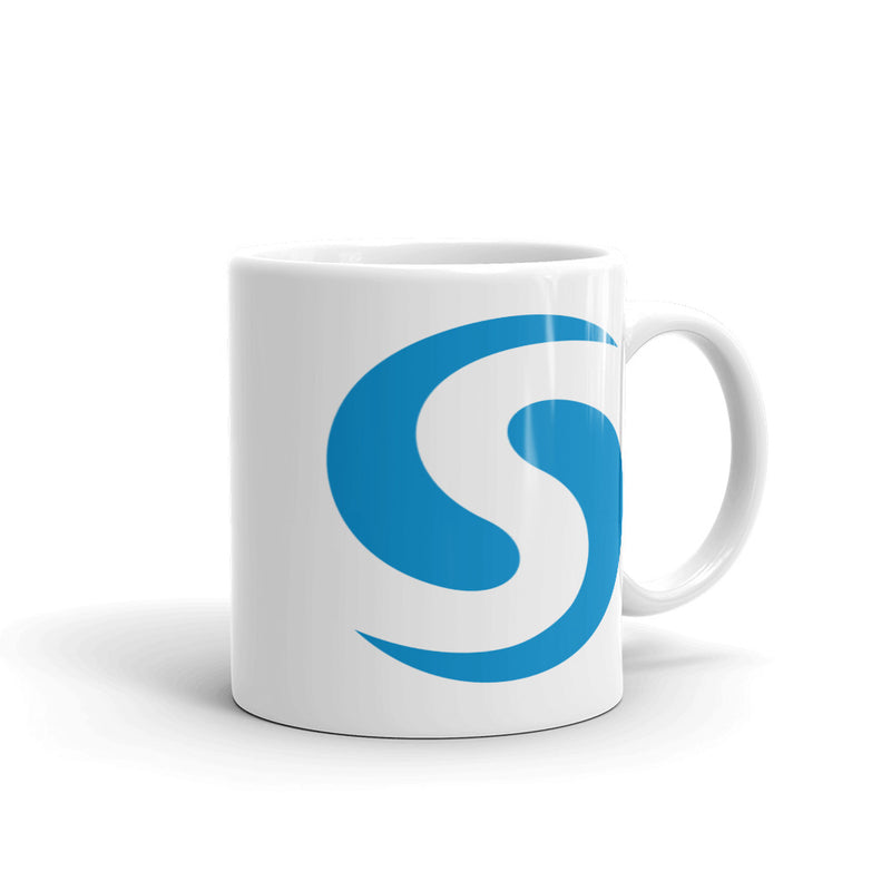 Syscoin (SYS) White Glossy Mug