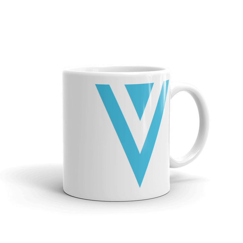 Verge (XVG) White Glossy Mug