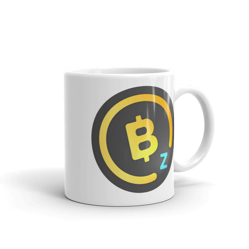 BitcoinZ (BTCZ) White Glossy Mug