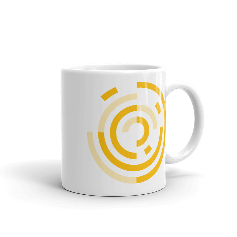 BlockStamp (BST) White Glossy Mug