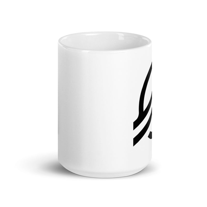 Stellar (XLM) White Glossy Mug