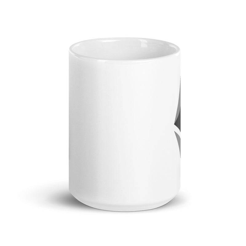 Ethereum (ETH) White Glossy Mug