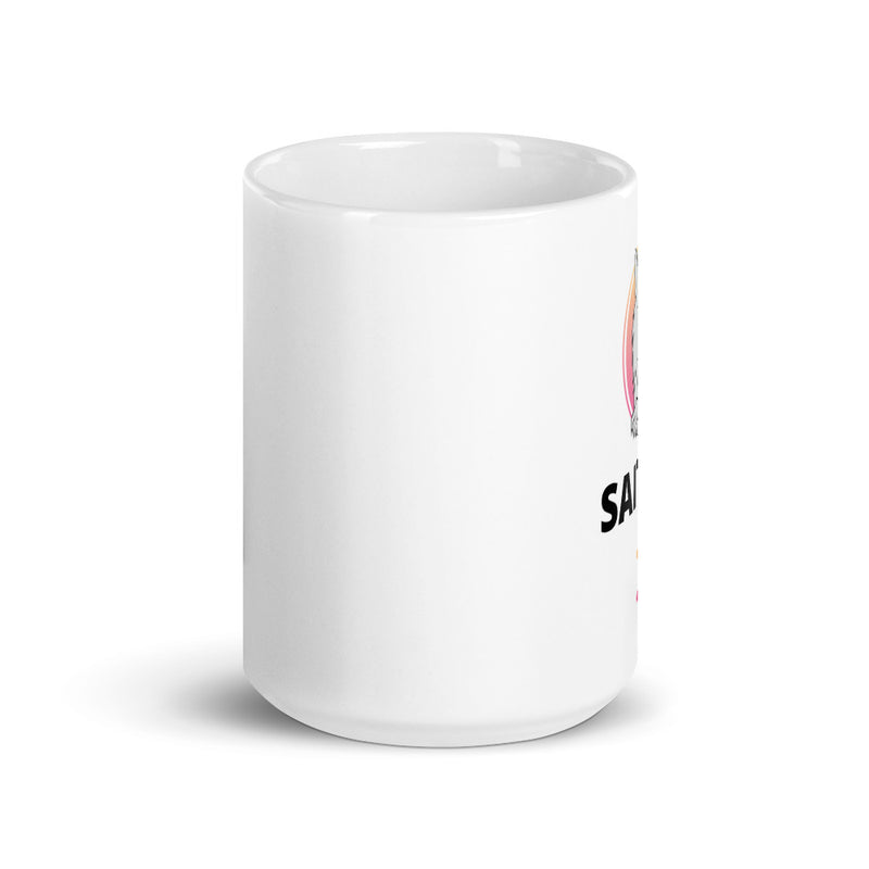 Saitama Inu (SAITAMA) White Glossy Mug
