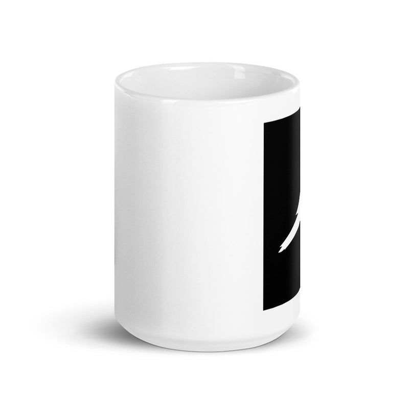 Kusama (KSM) White Glossy Mug