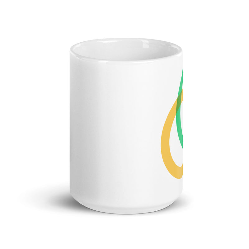 Celo (CELO) White Glossy Mug