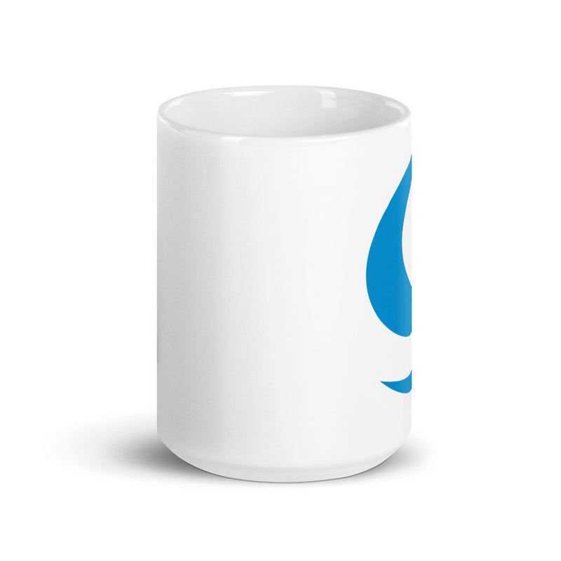 Syscoin (SYS) White Glossy Mug
