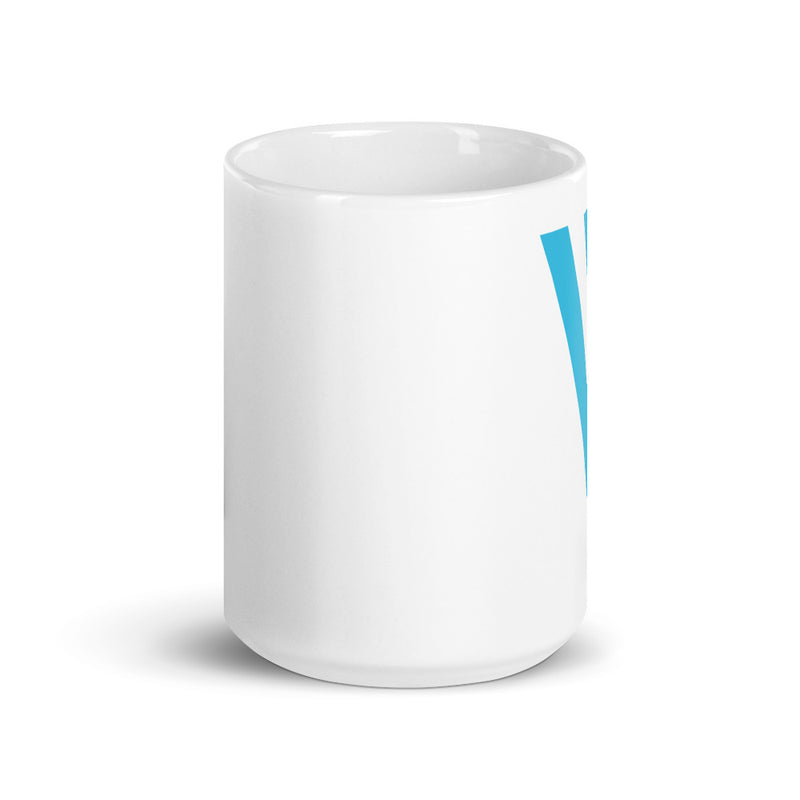 Verge (XVG) White Glossy Mug