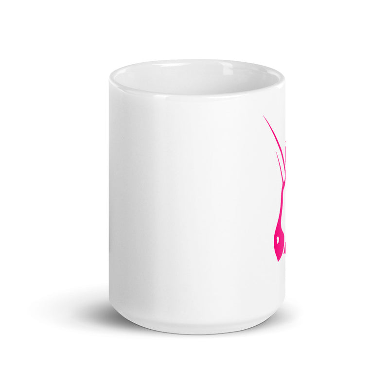 Uniswap (UNI) White Glossy Mug