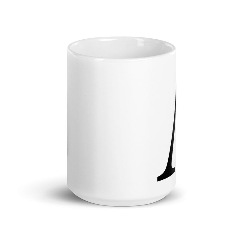 Ampleforth (AMPL) White Glossy Mug