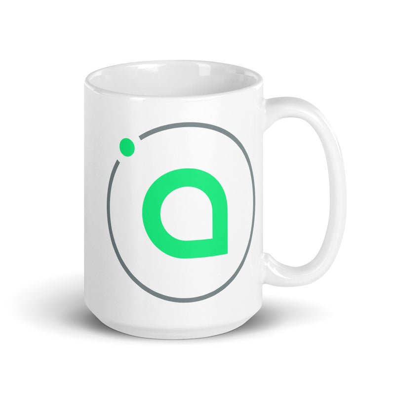 Siacoin (SC) White Glossy Mug