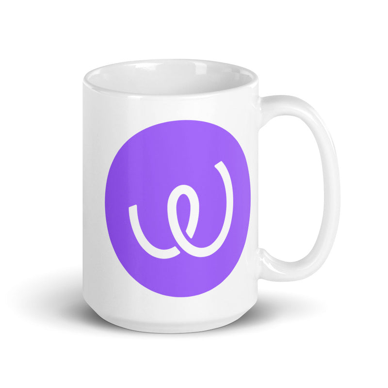 Energy Web Token (EWT) White Glossy Mug