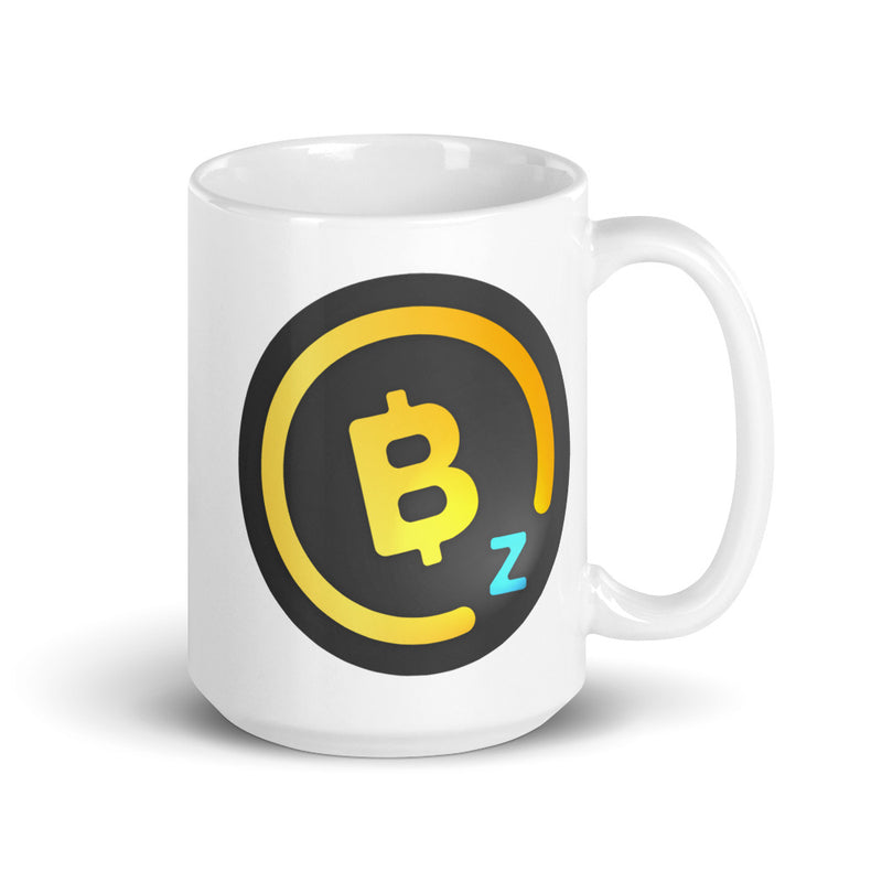 BitcoinZ (BTCZ) White Glossy Mug