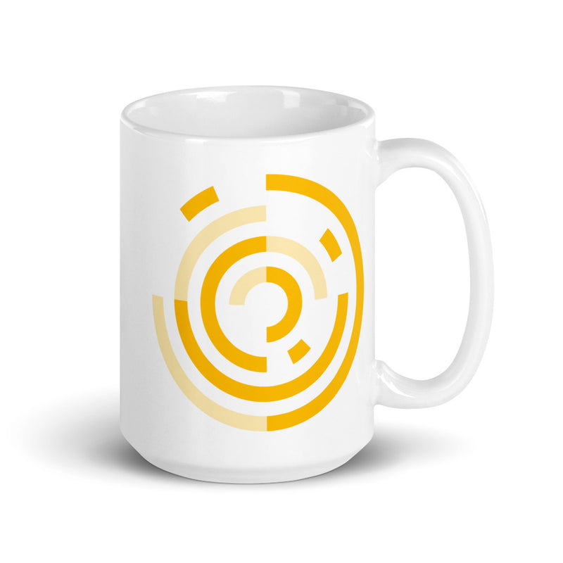 BlockStamp (BST) White Glossy Mug
