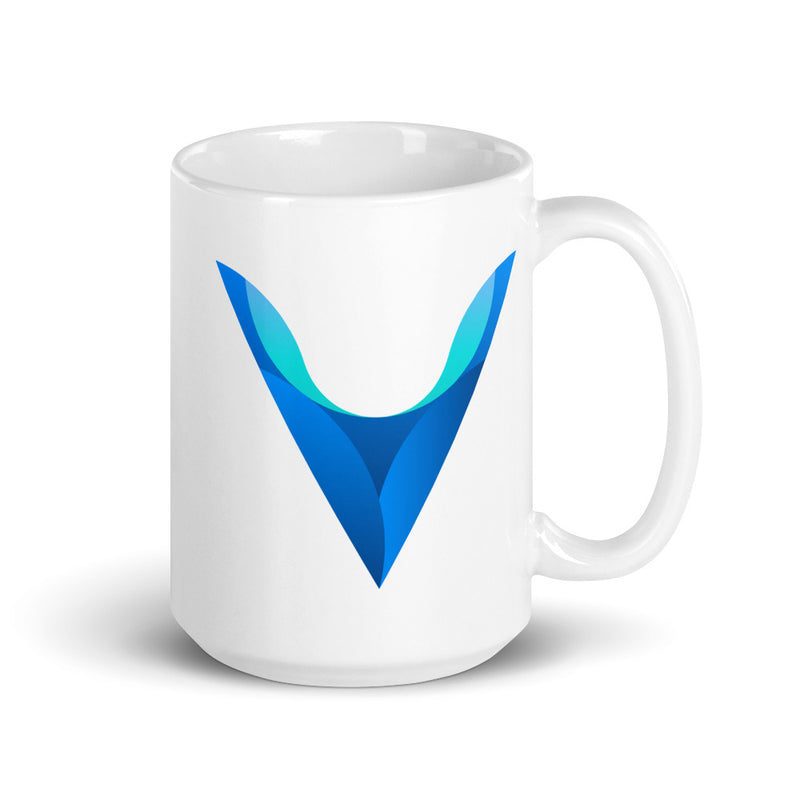 Veil (VEIL) White Glossy Mug